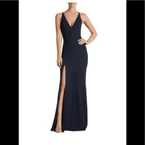 Dress the Population Iris Plunging Mermaid Gown